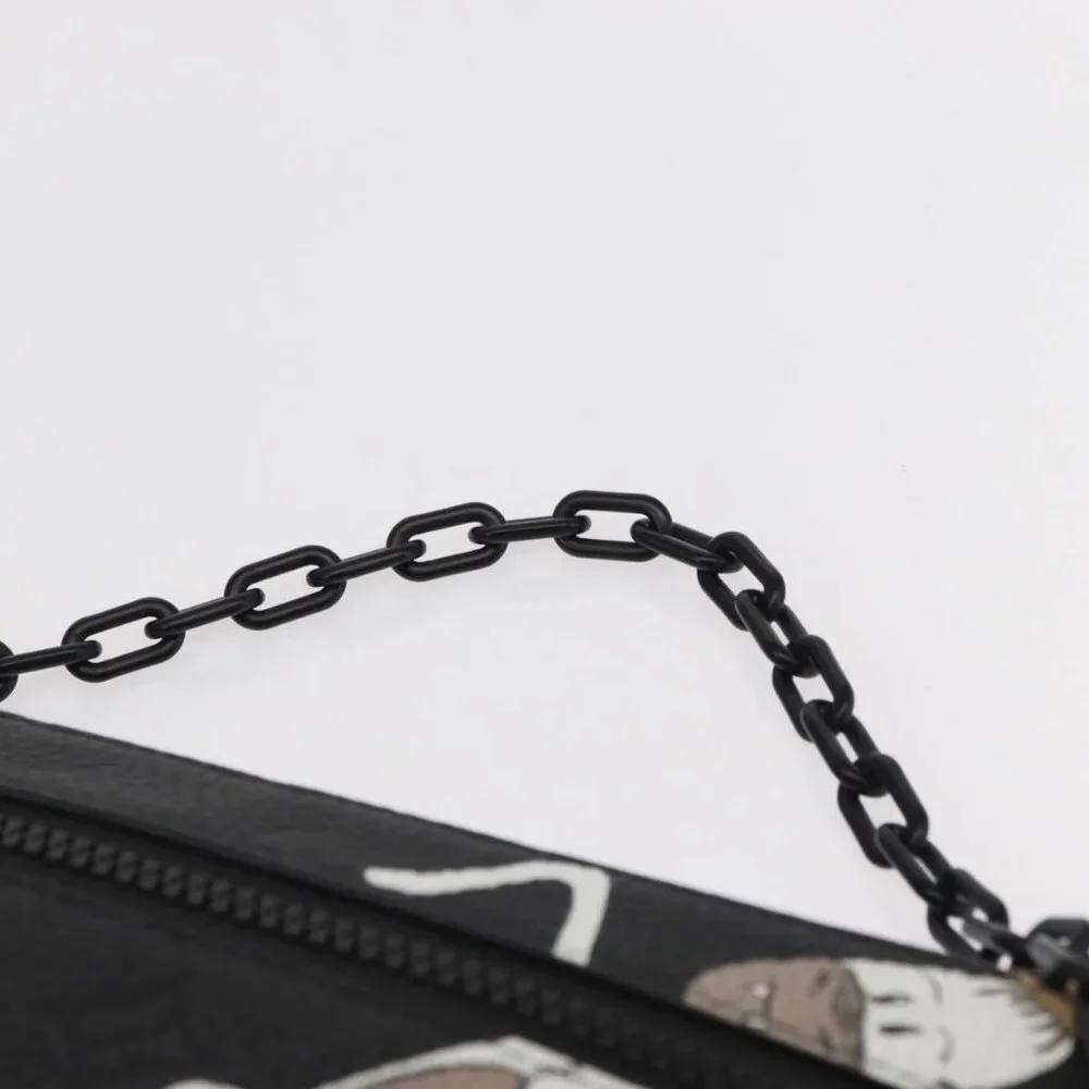 LOUIS VUITTON Monogram Taurillon LV Friend A4 Pouch Bag M80147 LV Auth 156664SM